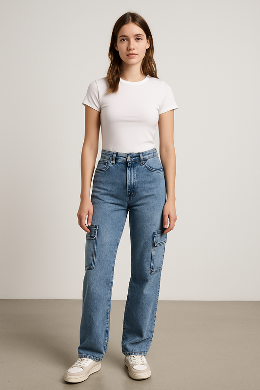 Utility Denim Jeans